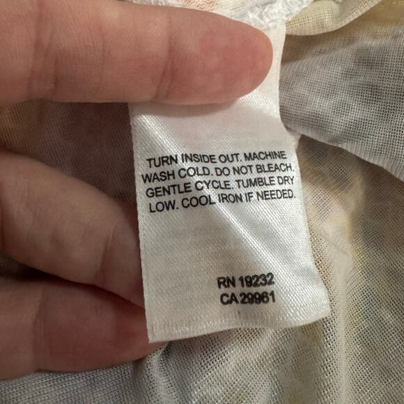 ALFRED DUNNER Charleston Top NWT Multi Colored Floral Net 3/4 Sleeve Top Sz 3X - Picture 9 of 9